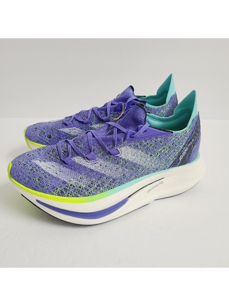 New Adidas Adizero Prime X 2.0 Strung Running Shoes If1209 Size 12.5 Cobalt Blue
